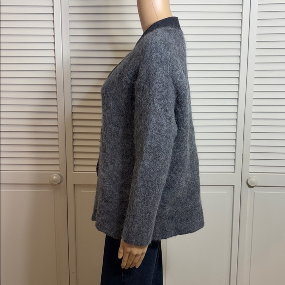 Everlane The Superfuzz Alpaca Oversized Cardigan Medium - Picture 13 of 15